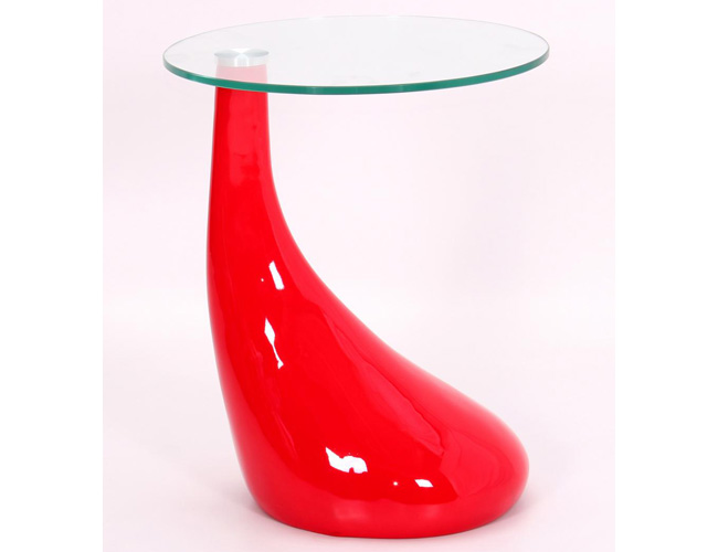 Chilton Lamp Table Red