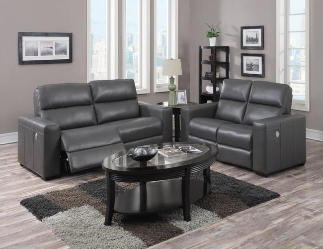 Fiore Power Recliner Bonded Leather & PU 2 Seater